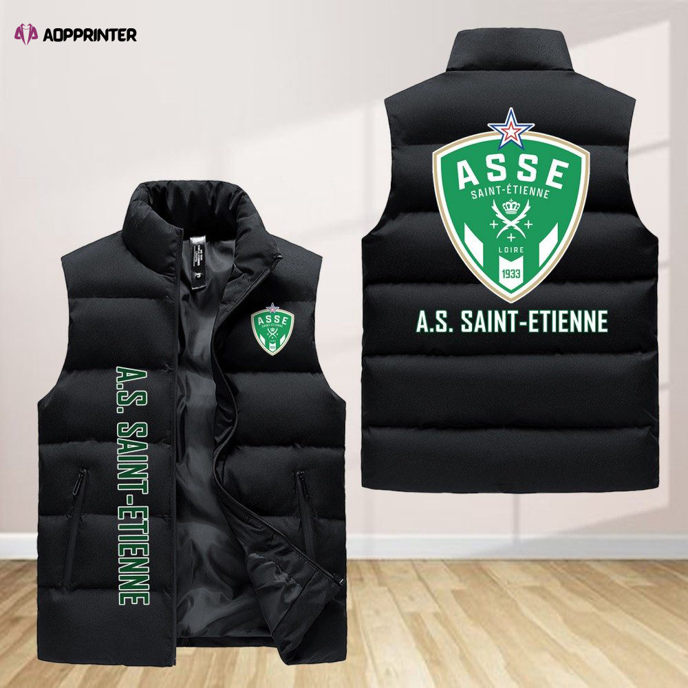 as saint etienne sleeveless puffer jacket custom for fans spj0336