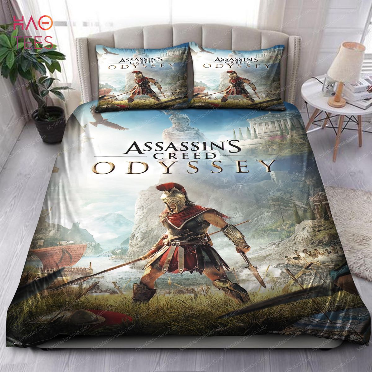 assassins creed odyssey one sheet bedding sets 1 mRVbZ