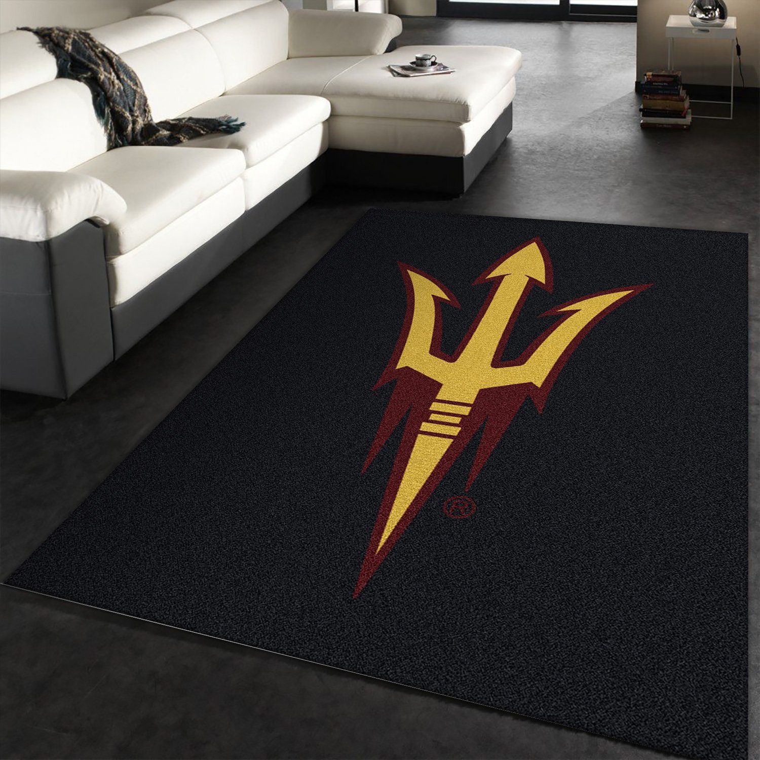 asu arizona state sun devils rug custom size and printing 0