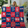 atlanta braves 1 quilt blanket for fans home decor gift 1