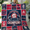 atlanta braves 2 quilt blanket for fans home decor gift 1