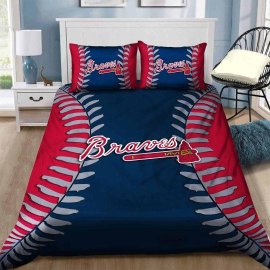 atlanta braves b180961 bedding set qses4