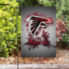 atlanta falcons brush splash double sided printing garden flag home decor gifts