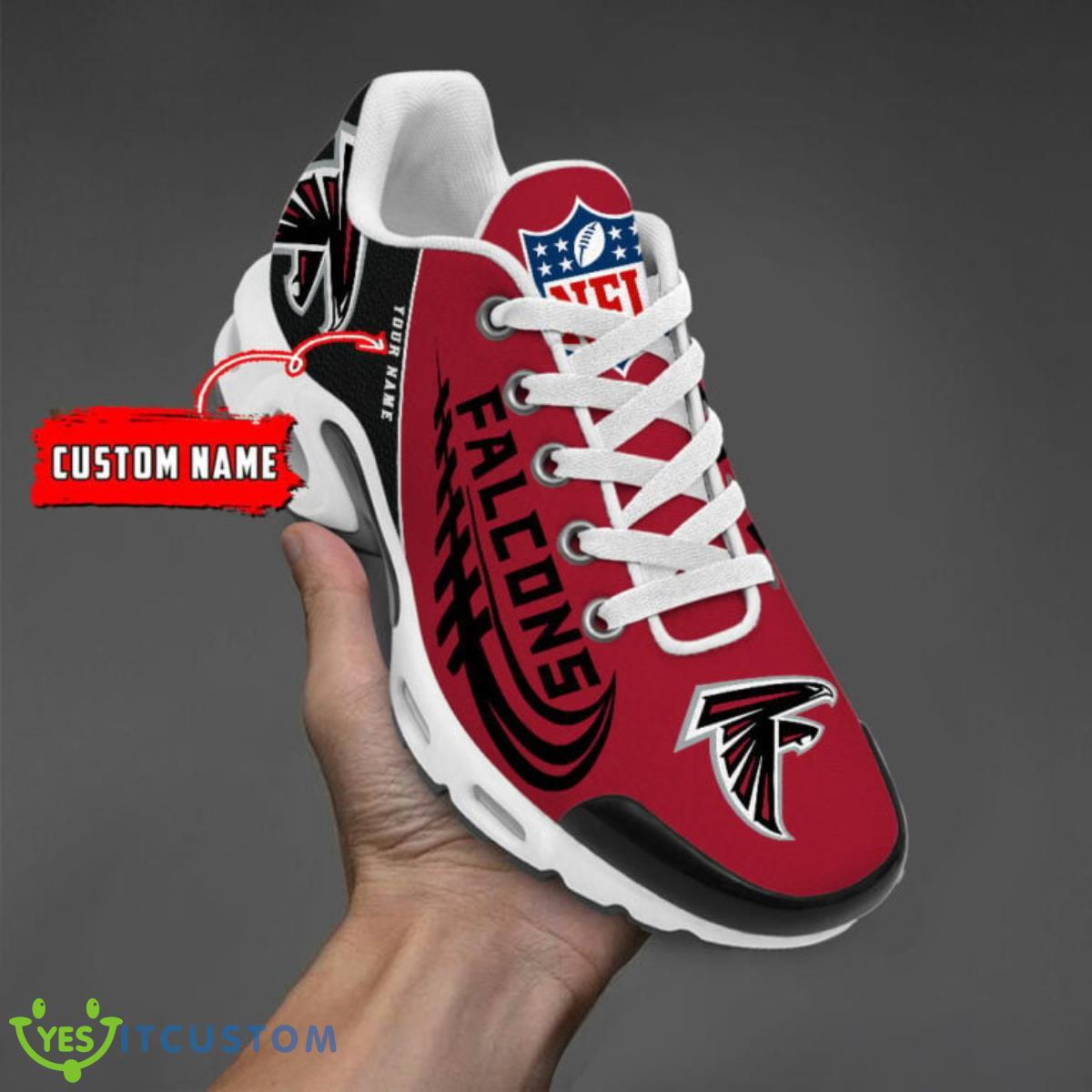 atlanta falcons custom name air cushion sports shoes