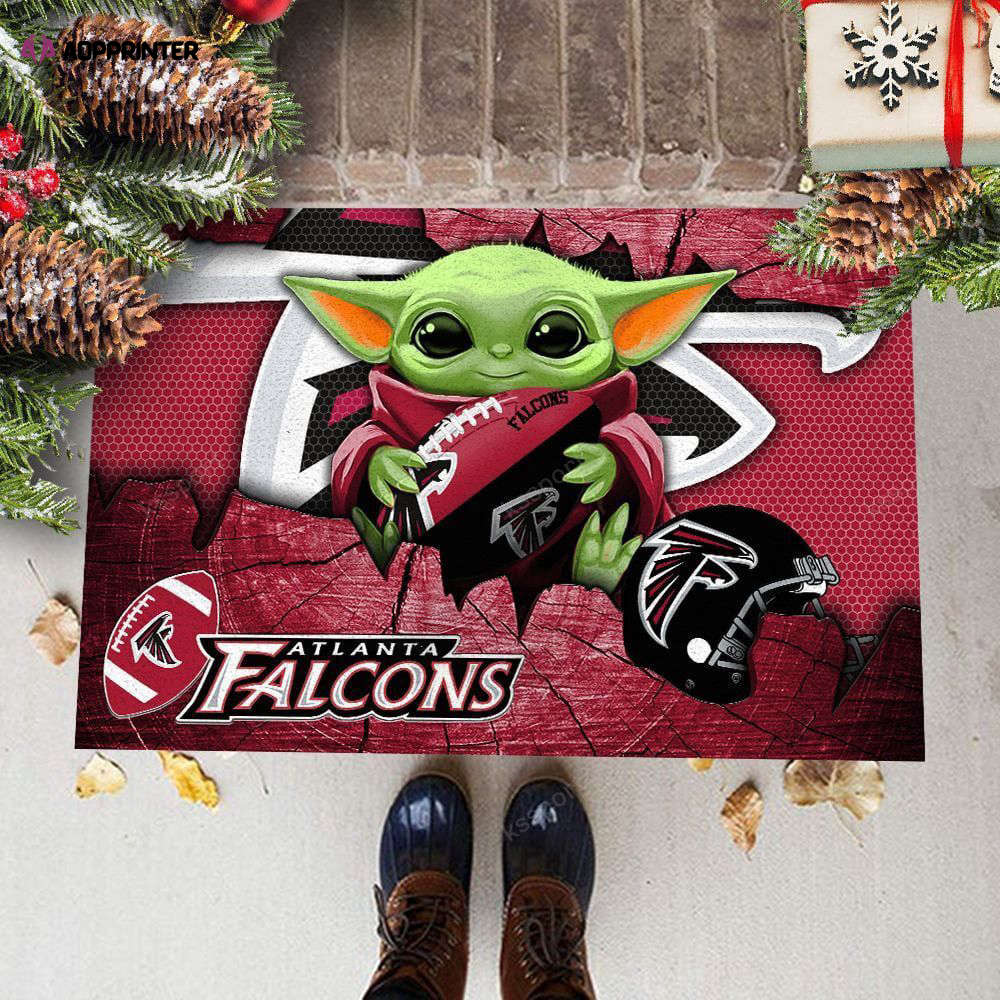 atlanta falcons doormat best gift for home decor