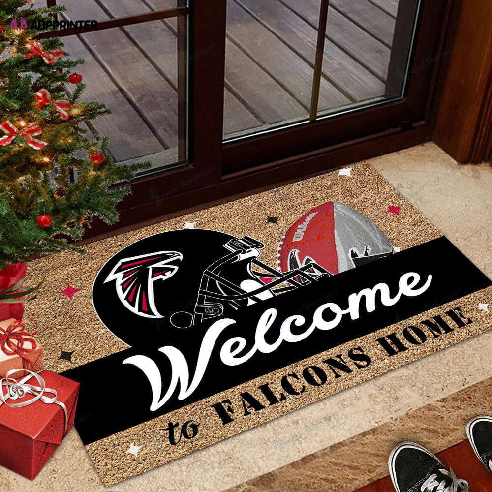 atlanta falcons doormat gift for home decor