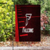 atlanta falcons grass field2 double sided printing garden flag home decor gifts