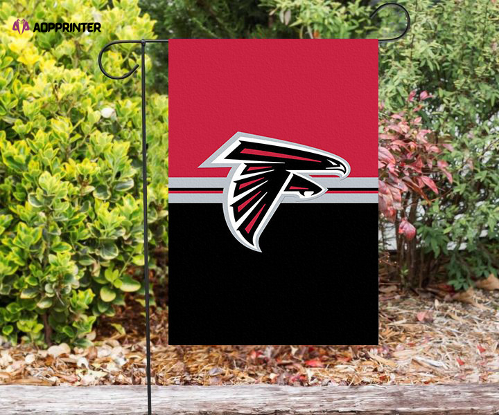 atlanta falcons logo5 double sided printing garden flag home decor gifts