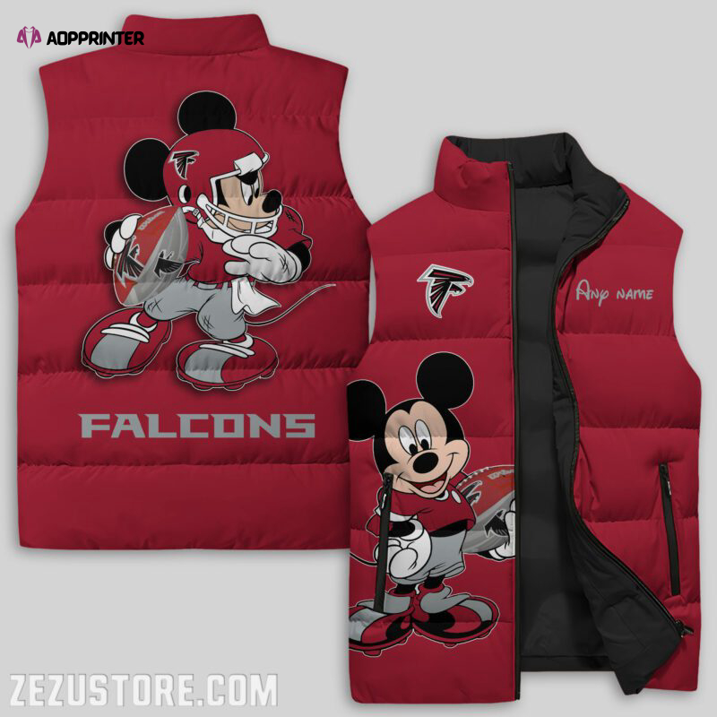 atlanta falcons nfl sleeveless puffer jacket custom for fans gifts 5