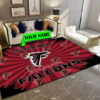 atlanta falcons personalized premium rectangle rug 42 3iynk