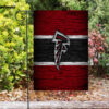 atlanta falcons wood texture double sided printing garden flag home decor gifts