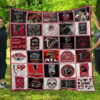 atlanta flcons 3d customized quilt blanket