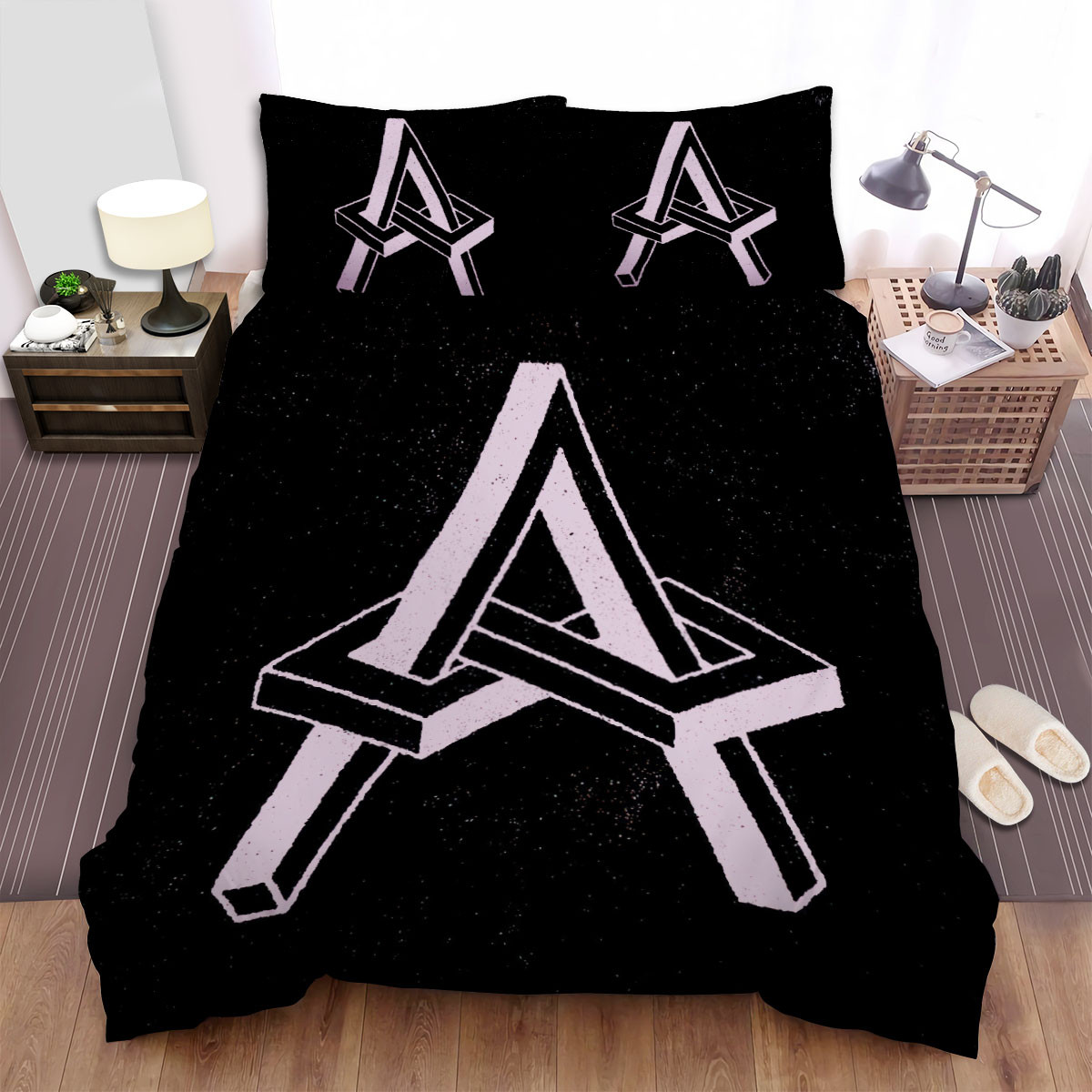 atreyu logo bed sheets spread comforter duvet cover bedding sets rsijt