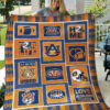 auburn tigers 3d customized quilt blanket