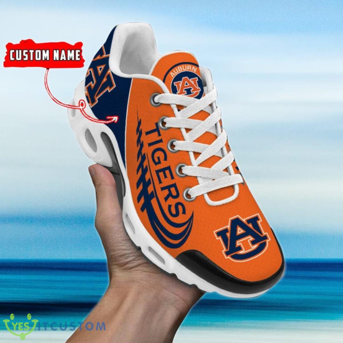 auburn tigers custom name air cushion sports shoes