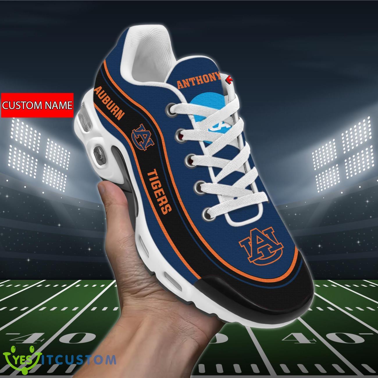 auburn tigers ncaa air cushion sports shoes custom name for fans