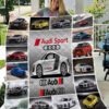 audi quilt blanket for fans home decor gift 1rf