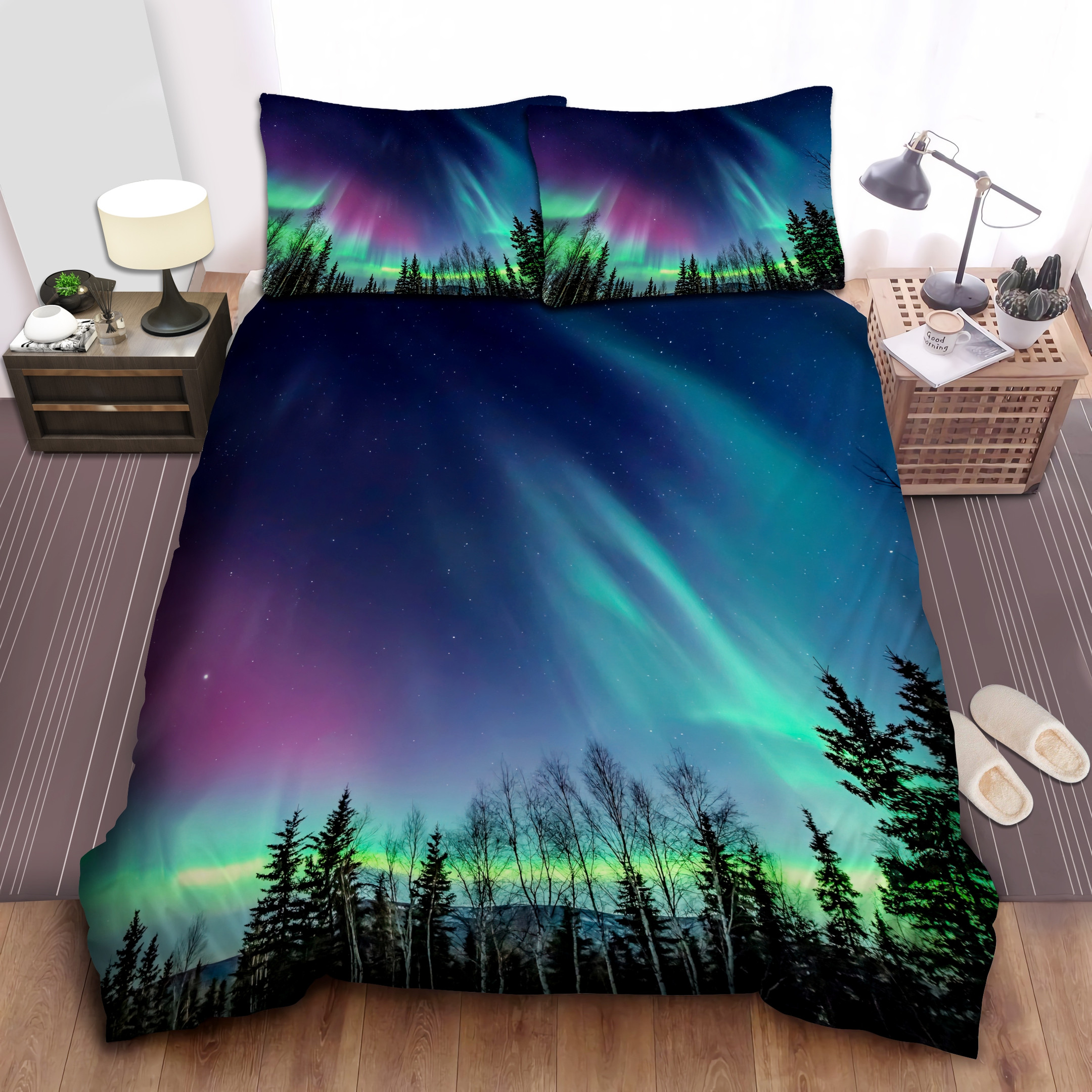 aurora borealis duvet cover bedroom sets comfortable bedding sets lkj71