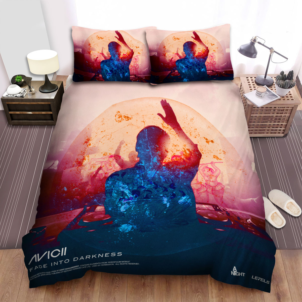 avicii fade into darkness bed sheets spread comforter duvet cover bedding sets vjpdq