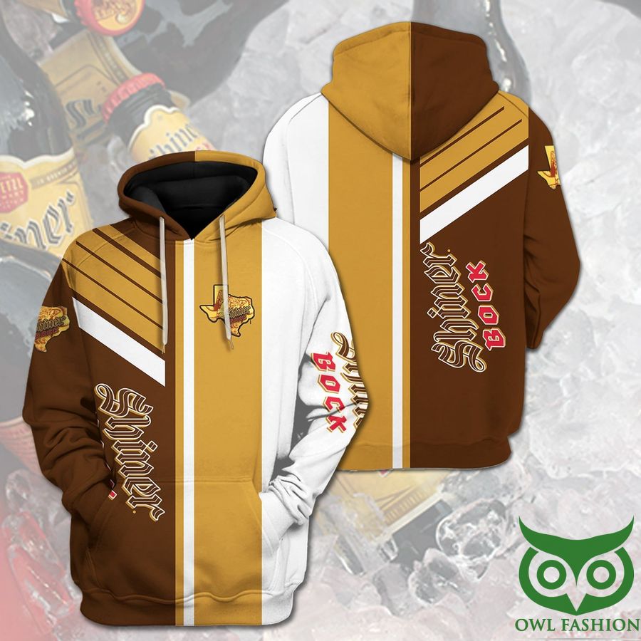 awpuCx1R 28 Shiner Bock Beer Brown Yellow White 3D Hoodie