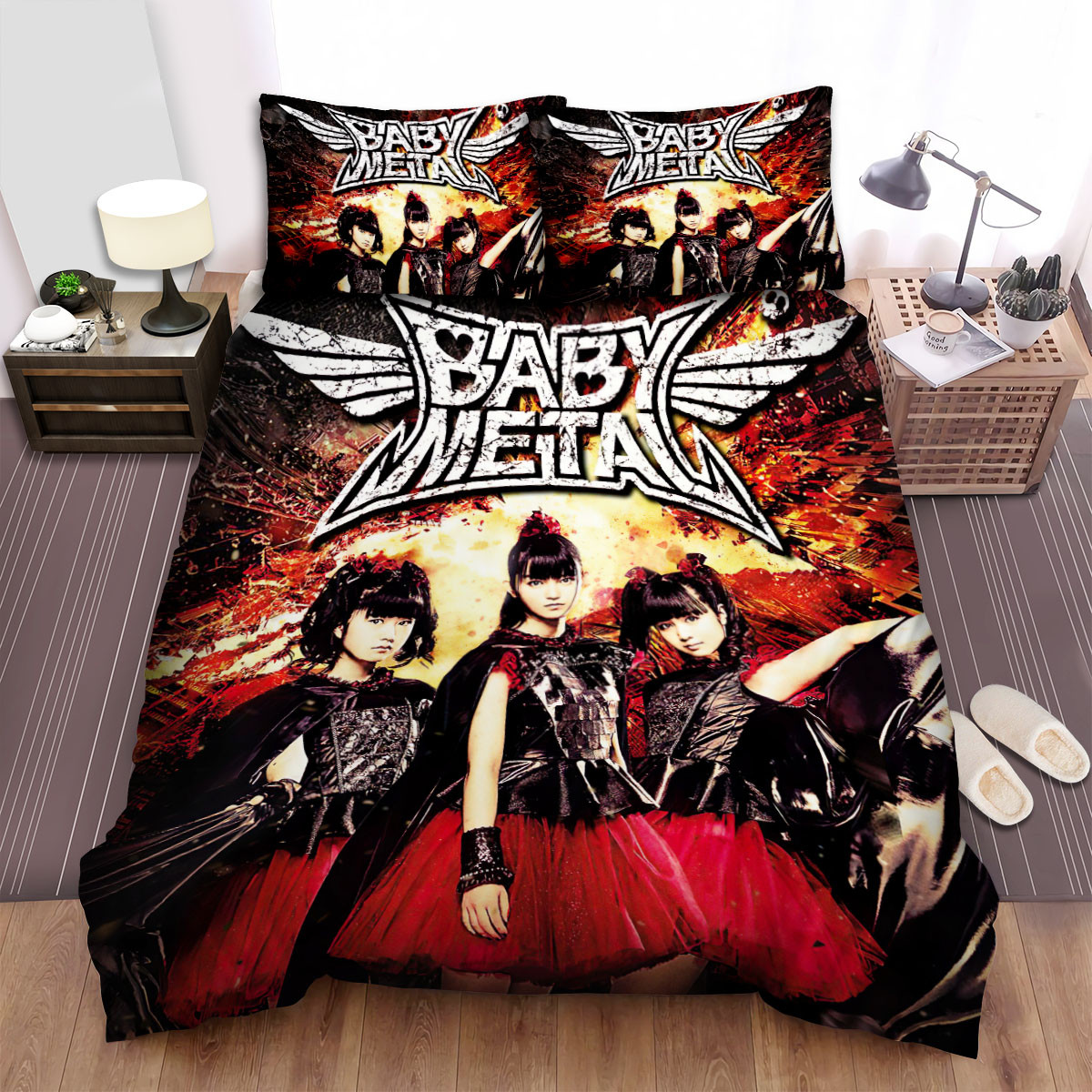 babymetal music poster album duvet cover bedroom sets comfortable bedding sets x6aof