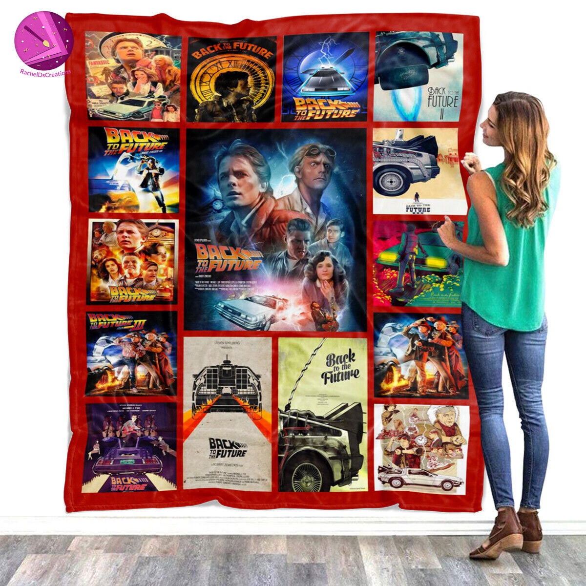 back to the future movie blanket jlgdz