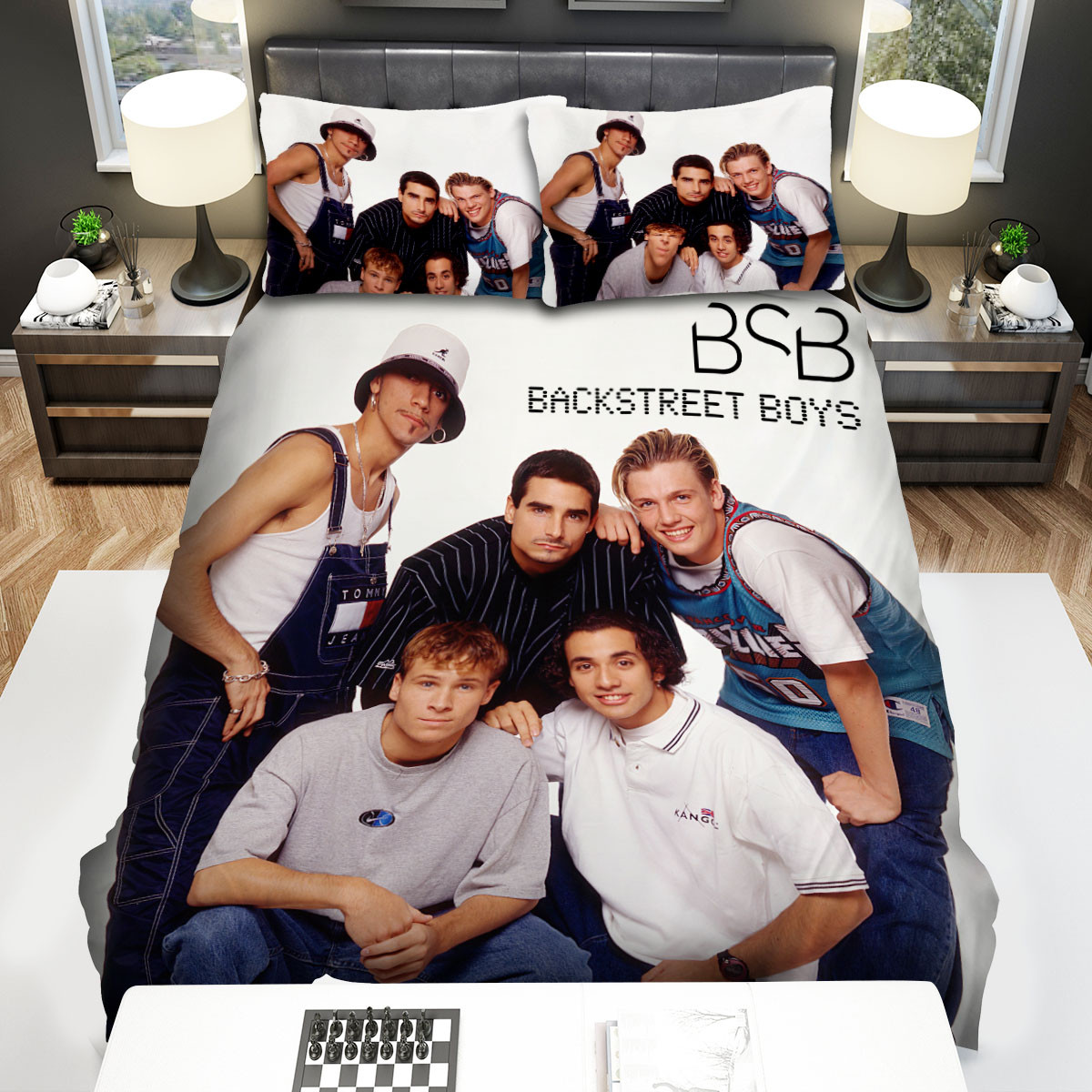 backstreet boys 90s image duvet cover bedroom sets comfortable bedding sets yafco