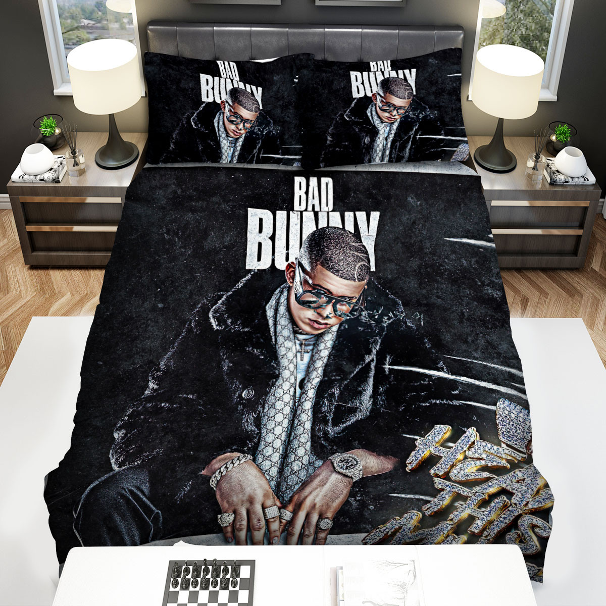 bad bunny hear this music duvet cover bedroom sets comfortable bedding sets y2mgv