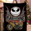 bad to the bone jack skellington blanket sah3l