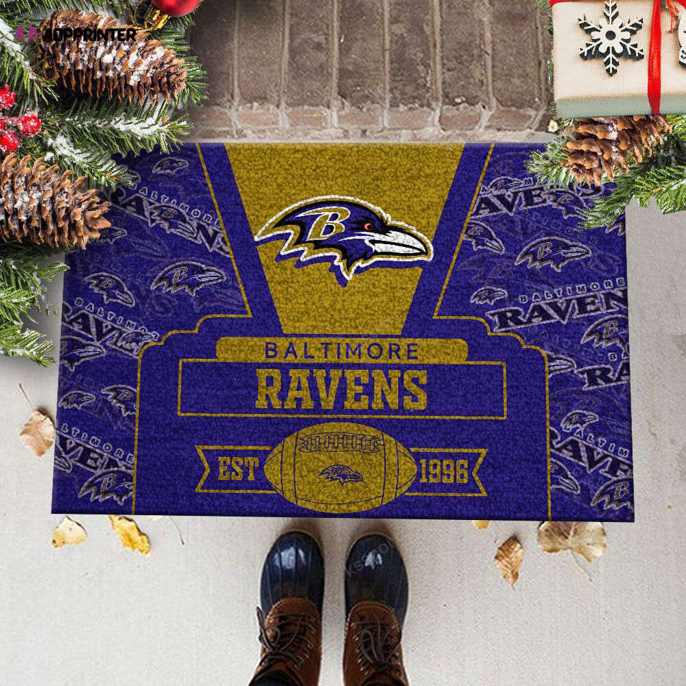 baltimore ravens doormat best gift for home decor