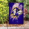 baltimore ravens texture2 double sided printing garden flag home decor gifts