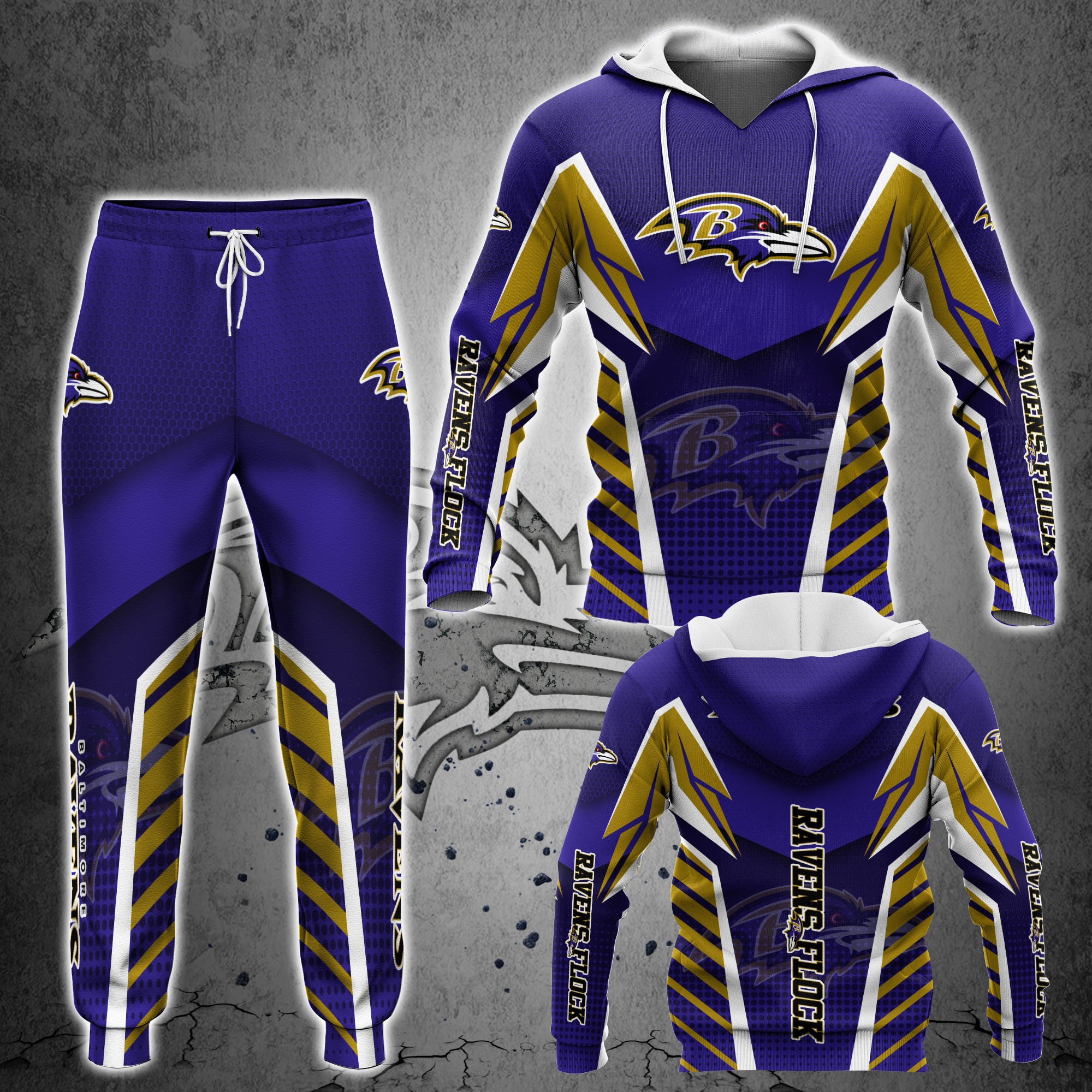 baltimore ravens nfl hoodie and joggers new collection for sports fans na25196 a6v2segrll