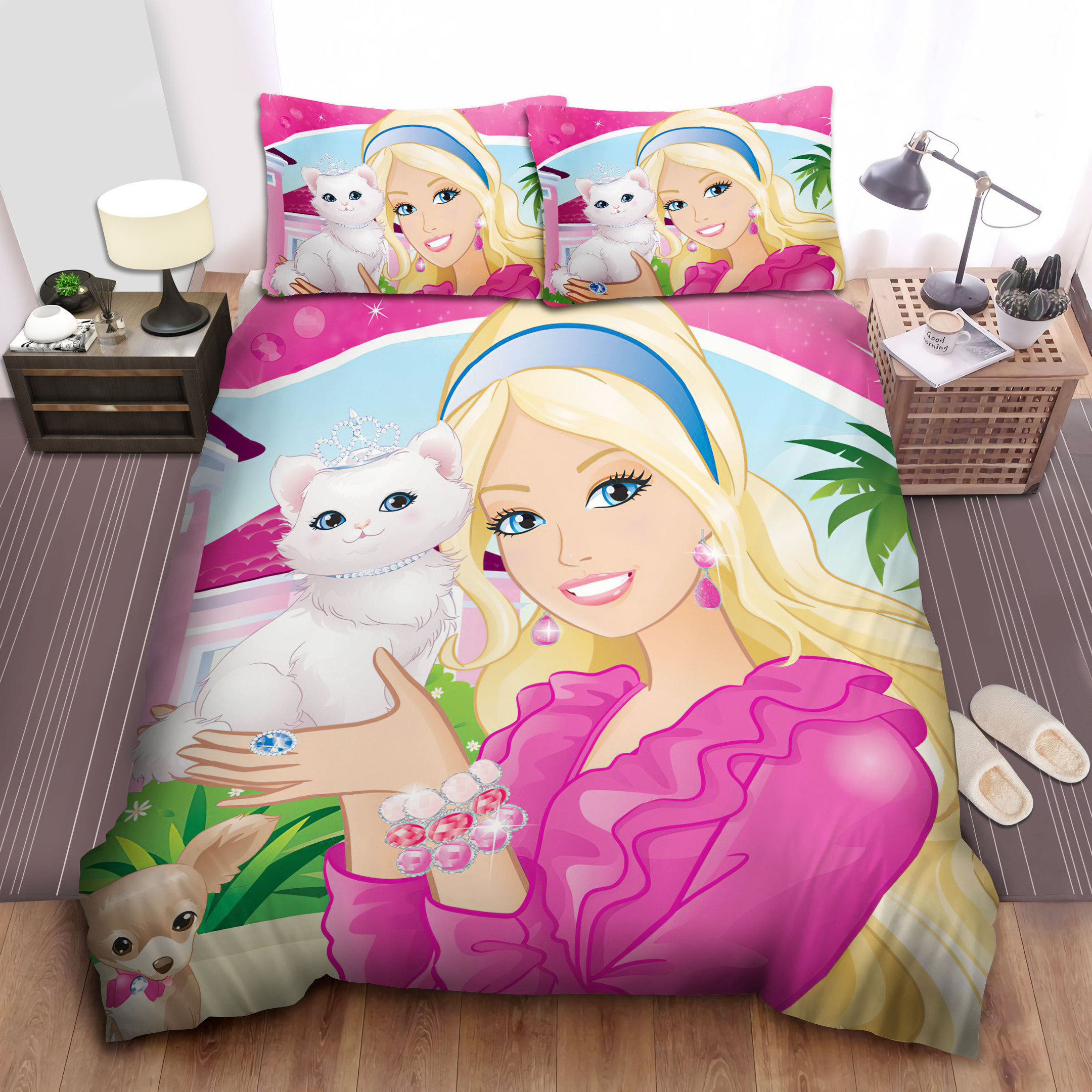 barbie and dogs duvet cover bedroom sets comfortable bedding sets 3w4p8