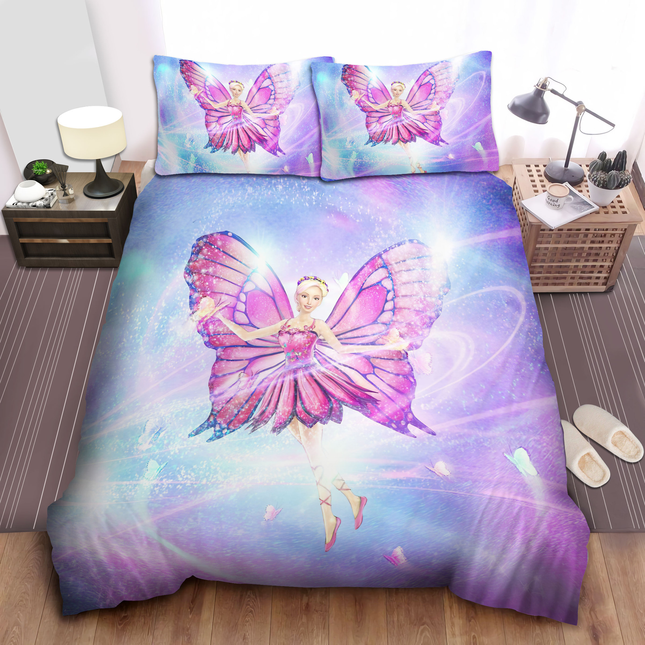 barbie angel duvet cover bed sheets comforter complete bedding sets 62bav