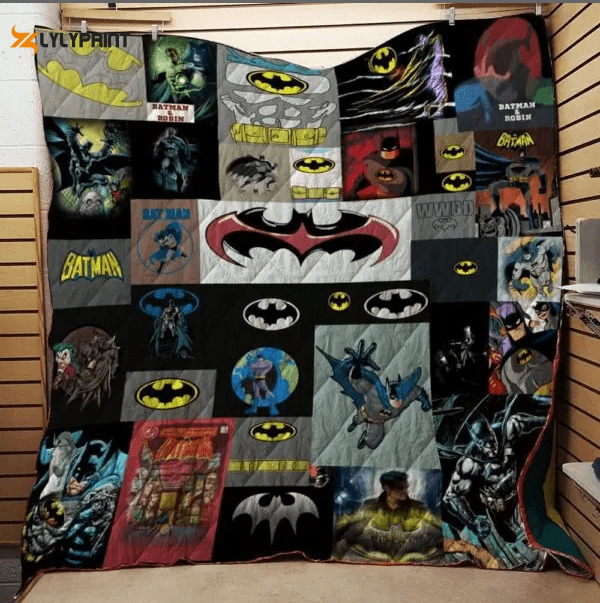 batman 1 quilt blanket for fans home decor gift 1