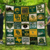 baylor bears 3 quilt blanket for fans home decor gift