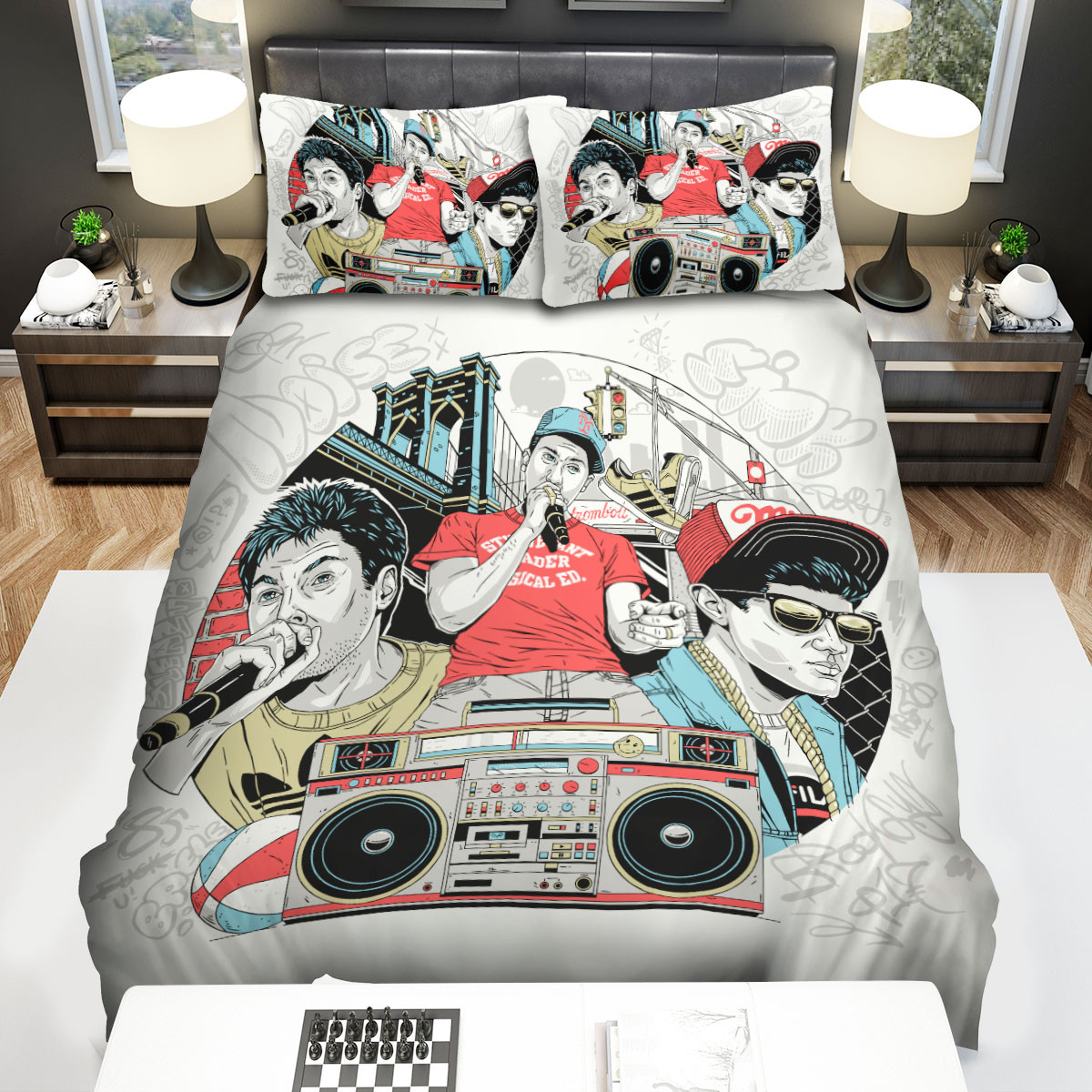 beastie boys bed sheets spread comforter duvet cover bedding sets kbbio