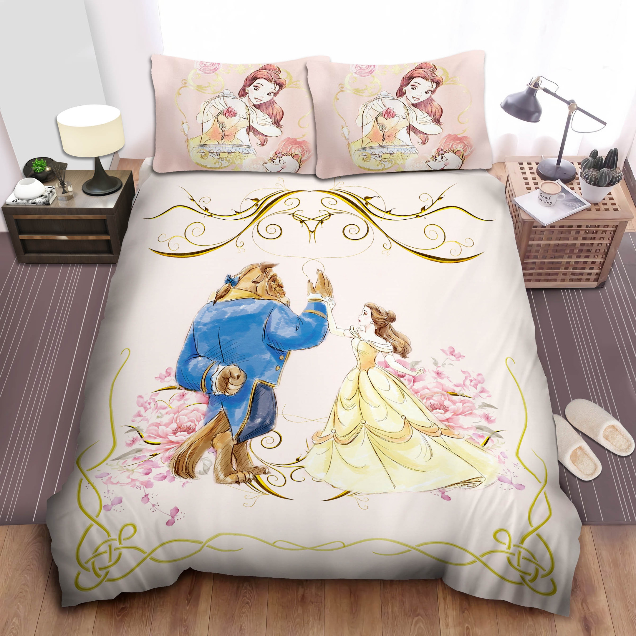 beauty and the beast duvet cover bedroom sets comfortable bedding sets q3kyi