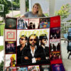 bee gees quilt blanket for fans home decor gift 2c