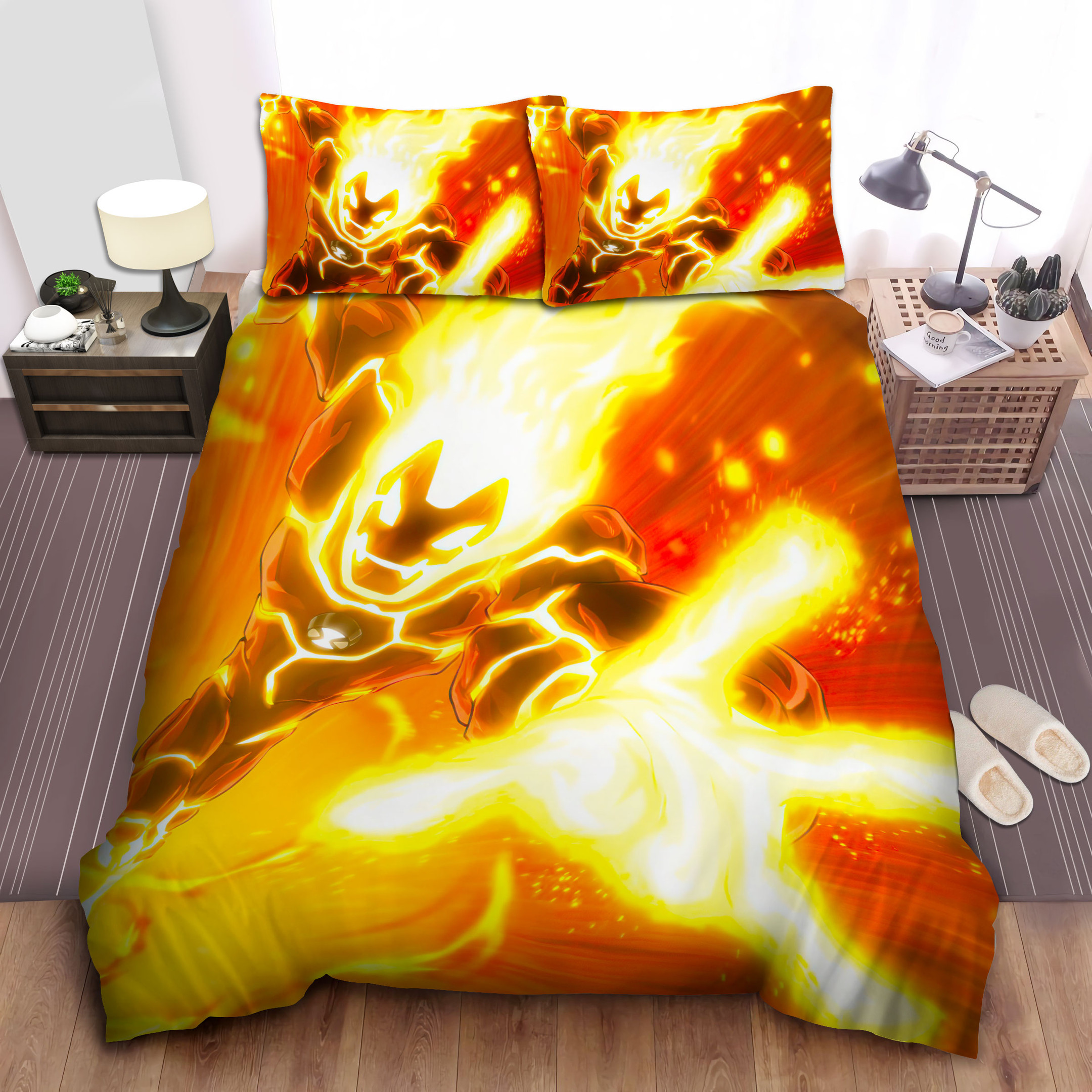 ben 10 heatblash flying duvet cover bedroom sets comfortable bedding sets fyk4g