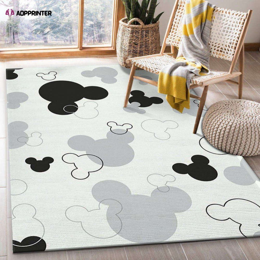 best mickey ears disney rug living room floor decor fan gifts 3