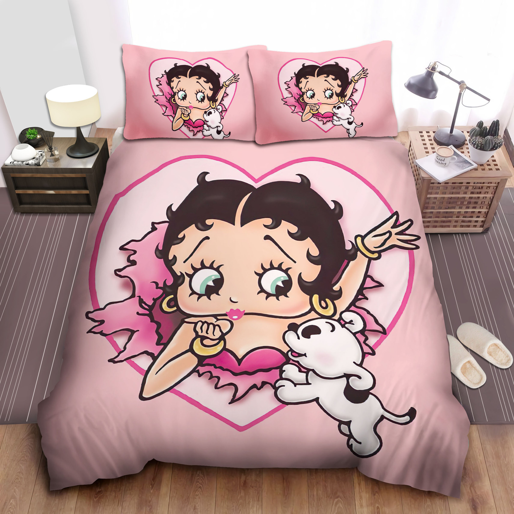 betty boop bedding sets duvet cover bed sheets spread kbi0w