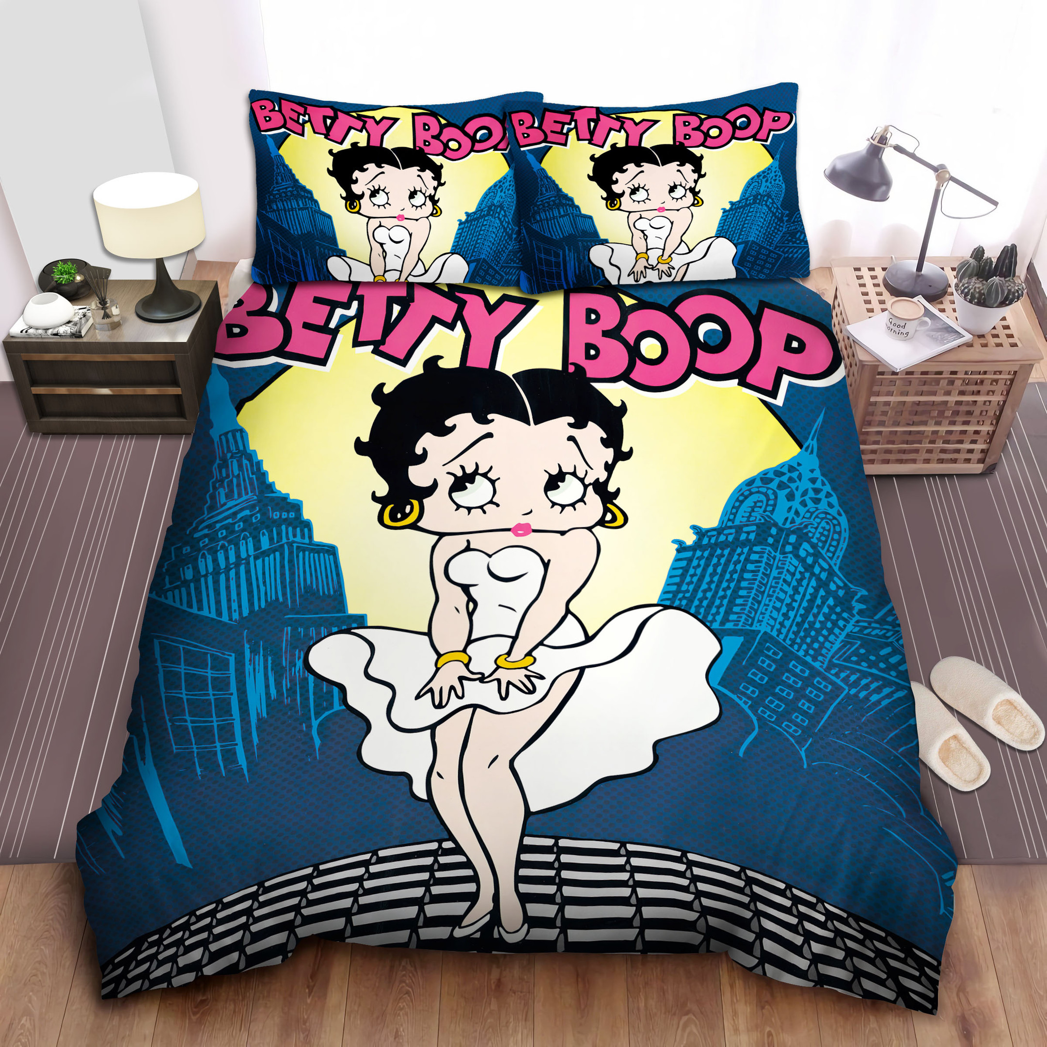 betty boop in marilyn monroe dress bed sheets spread comforter duvet cover bedding sets g7bbc