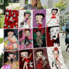 betty boop quilt blanket for fans home decor gift 1b