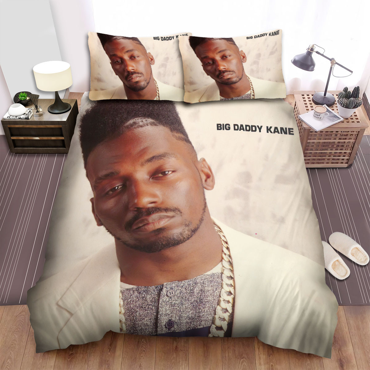 big daddy kane portrait photo bed sheets spread comforter duvet cover bedding sets q852u