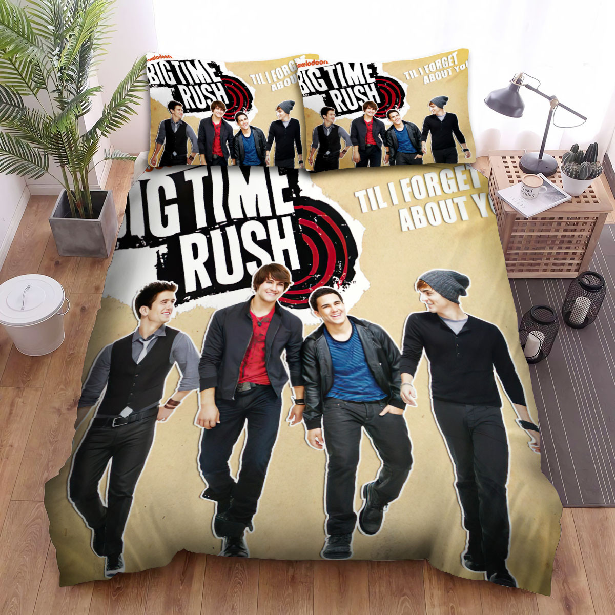 big time rush forget bed sheets spread comforter duvet cover bedding sets idjvm