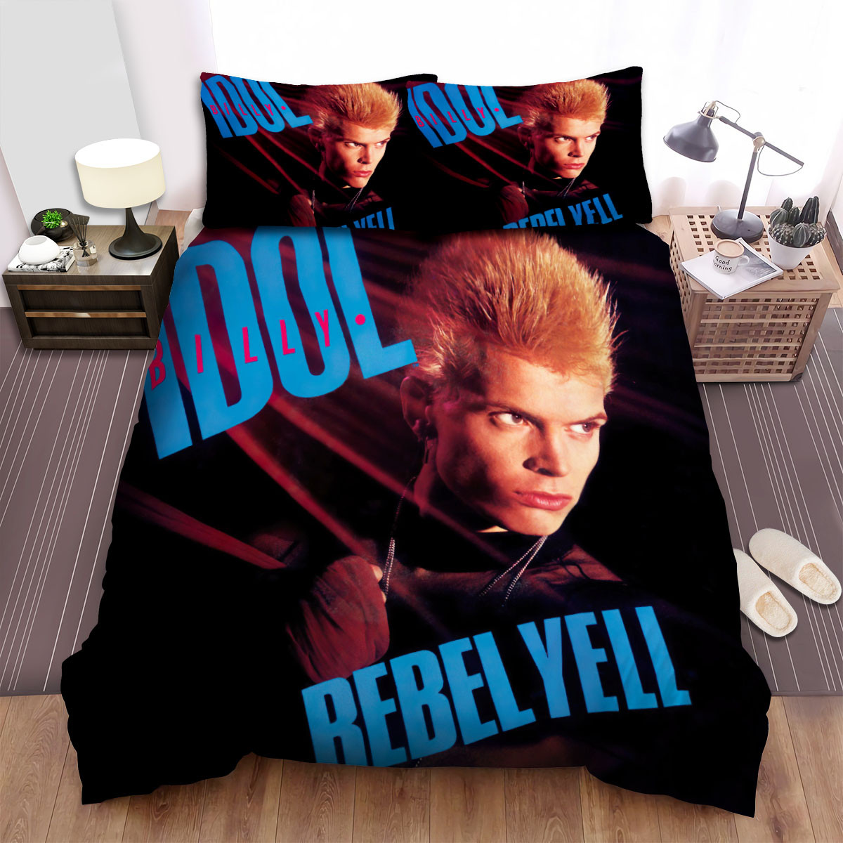 billy idol rebel yell bed sheets spread comforter duvet cover bedding sets yujva