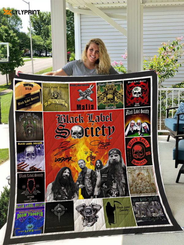 black label society 1 quilt blanket