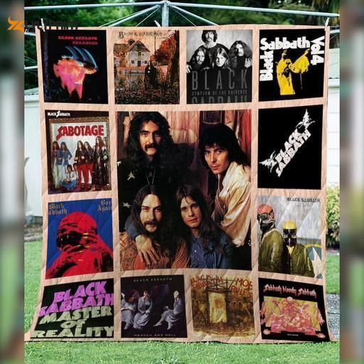 black sabbath 3d customized quilt