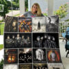 black veil brides quilt blanket for fans home decor gift